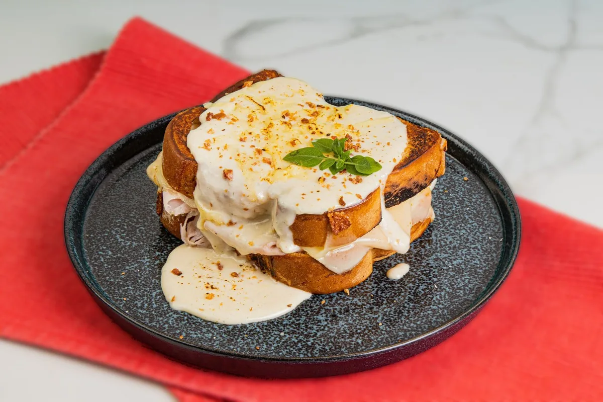 Croque madame do Divino Café & Co